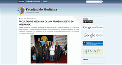 Desktop Screenshot of blogmedicina.udch.edu.pe